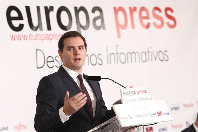 Esmorzar informatiu amb Albert Rivera
