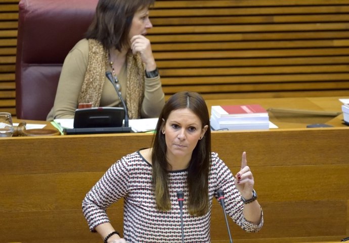 Beatriz Gascó en las Corts en imagen de archivo