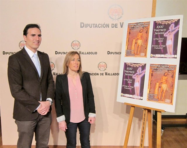 Valladolid. Presentación del Viacrucis Juvenil de Fresno el Viejo