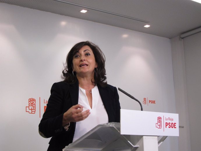 La portavoz del PSOE Concha Andreu                             