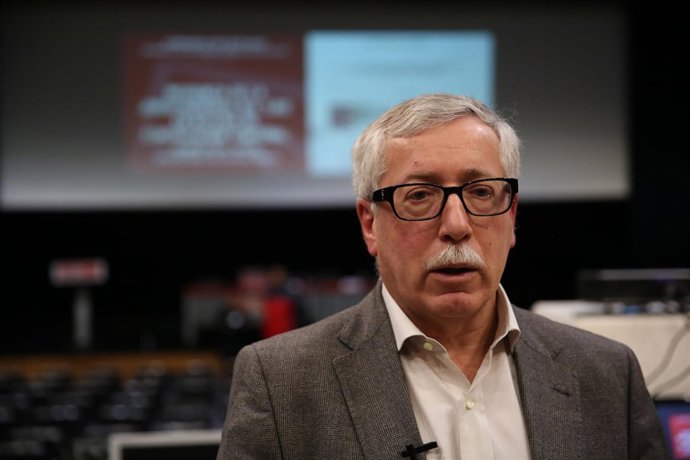 El secretario general de CC.OO., Ignacio Fernández Toxo
