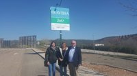 Nueva señalización en Carboneros (Jaén) con el reclamo del 250 aniversario de la Fundación de la Nuevas Poblaciones