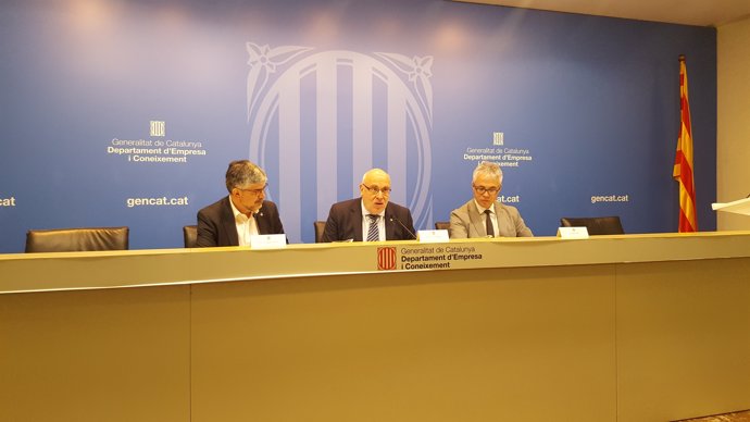 El conseller de Empresa y Conocimiento de la Generalitat, Jordi Baiget