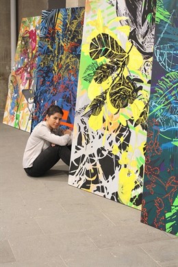 La artista y diseñadora canaria Ana Beltrá