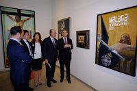 El Museo Revello de Toro de Málaga muestra imágenes del Cristo de la Buena Muerte con motivo de su 75 aniversario