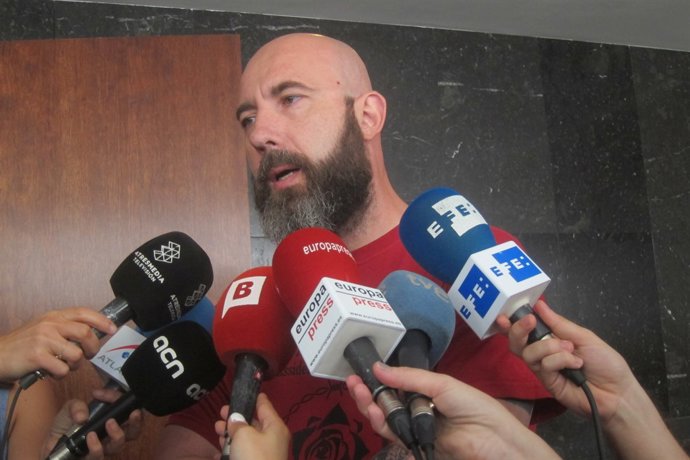El regidor de la CUP a Barcelona Josep Garganté (Arxiu)