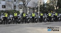 La Policía Local de Palma renueva su flota con 30 motos y dos furgones nuevos