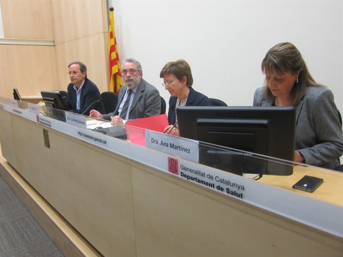 Roda de premsa sobre meningitis                     