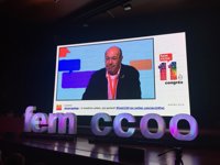 Gallego se despide de CC.OO. pidiendo más unidad sindical: "Divididos y peleados perdemos utilidad"