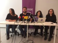 Podem da por zanjado confluir con los 'comuns' y sigue apostando por una futura coalición