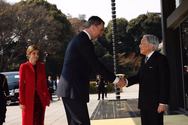 Visita de los Reyes a Japón