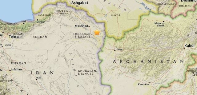 Terremoto de magnitud 6,1 en el noreste de Irán