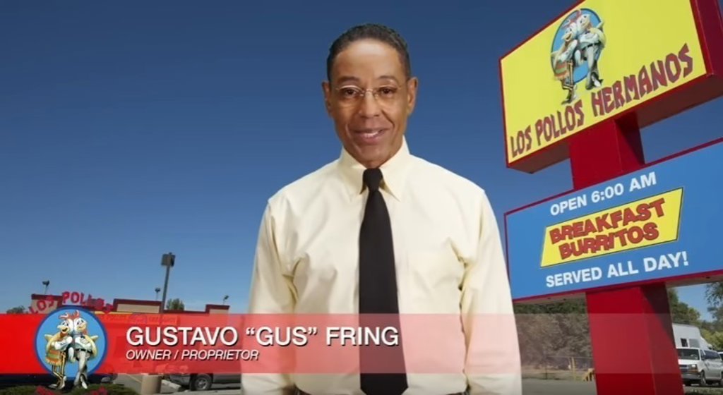 VÍDEO: Aprende los secretos de Los Pollos Hermanos con Gus Fring en la ...