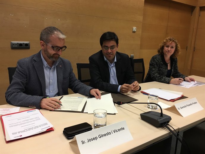 Josep Ginesta, Gerardo Pisarello i Sara Berbel