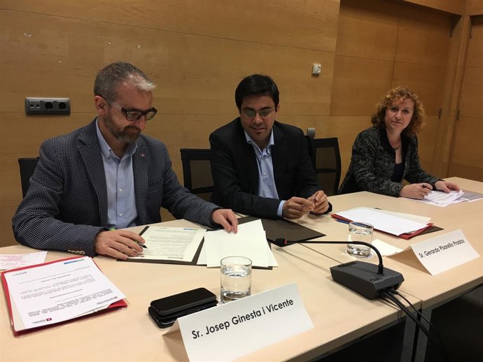 Josep Ginesta, Gerardo Pisarello i Sara Berbel