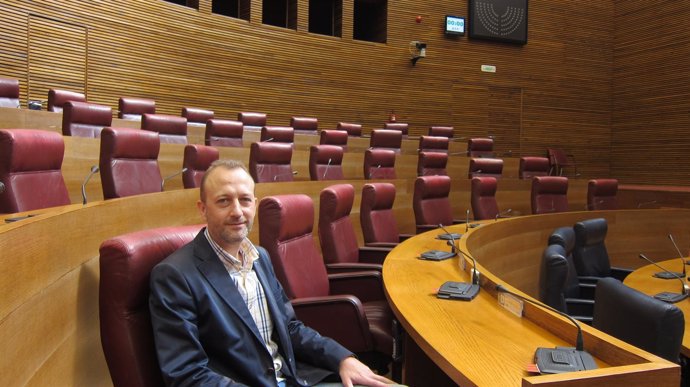 Alexis Marí en las Corts, en imagen de archivo