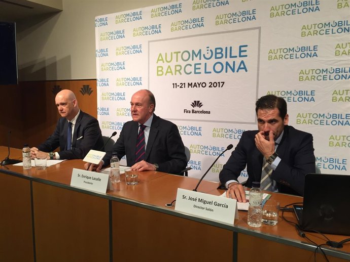 R.Zapatero, E.Lacalle y J.M.García (Automobile)