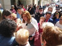 Susana Díaz: Heredia ha hecho "bien pidiendo perdón a quienes se hayan sentido ofendidos"