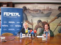 Patronal y sindicatos pactan prorrogar las condiciones del convenio del metal por un año con una subida de un 2%