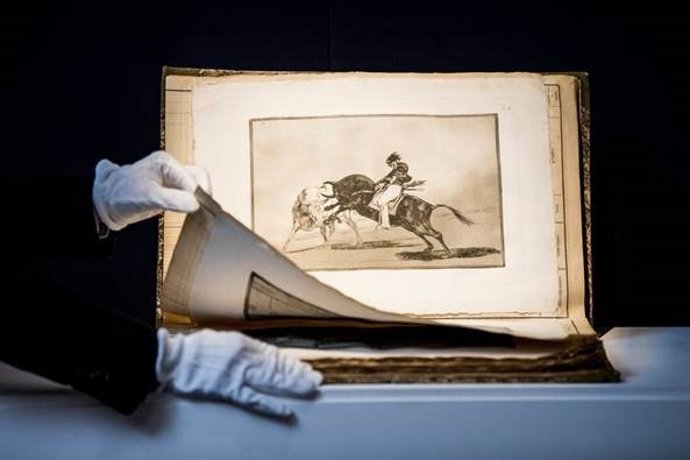 El conjunto completo de La Tauromaquia de Goya 