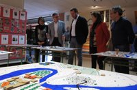 Puente comparte con alumnos del IES Condesa Eylo la importancia del modelo de "ciudad compacta" que defiende