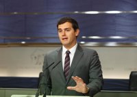 Albert Rivera rechaza que Otegi pretenda "reescribir" la historia de ETA