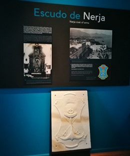 Escudo de Nerja cesión museo