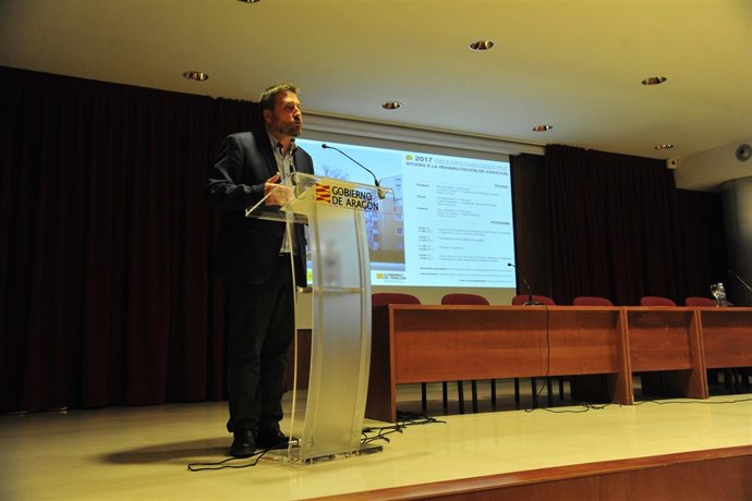 El consejero de Vertebración del Territorio, José Luis Soro. 