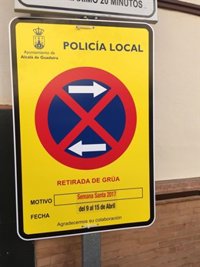 PP de Alcalá de Guadaíra dice al Ayuntamiento que no puede prohibir aparcar en el centro toda la Semana Santa
