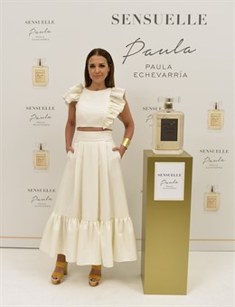 Paula Echevarría presenta su fragancia Sensuelle