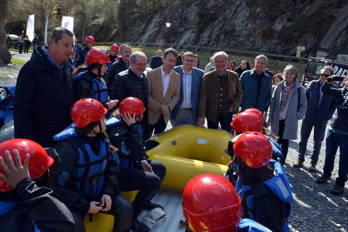 Presentación de la temporada de deportes de aventura en Lleida