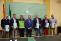La Junta entrega certificados de homologación definitiva de los planes de emergencia de cuatro municipios de Málaga