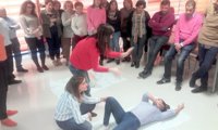 Un total de 30 voluntarios participan en un taller de primeros auxilios de Unidades de Gestión Clínica de Antequera
