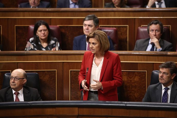 María Dolores de Cospedal, ministra de Defensa