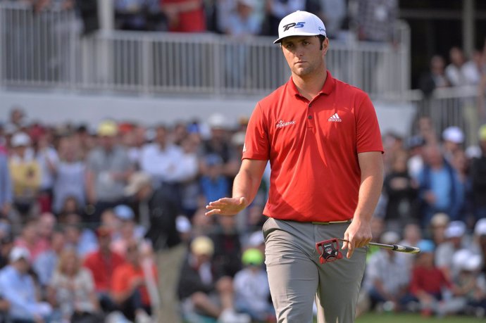 Jon Rahm se codea con Dustin Johnson