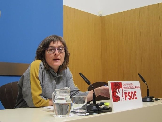 La concejal del PSOE. Marta Aparicio