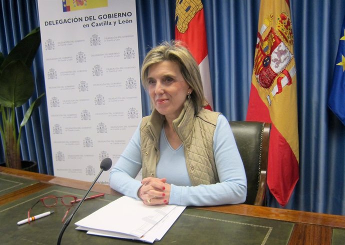 María José Salgueiro, delegada del Gobierno en CyL. 