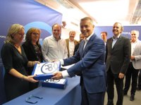 Javier Campoy presenta 2.000 avales para liderar el PP-Zaragoza con "trabajo y dedicación"