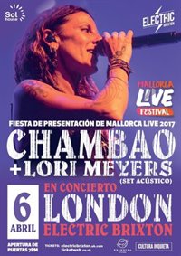Mallorca Live Festival se presenta en Londres con actuaciones de Chambao y Lori Meyers