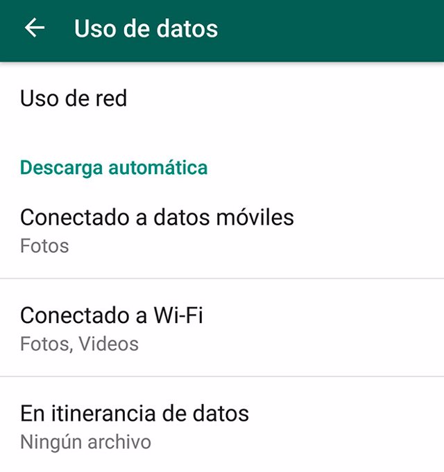 Whatsapp Cómo Desactivar La Descarga Automática De Fotos Y Vídeos En La Aplicación 1330