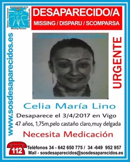 Celia Lino, desaparecida