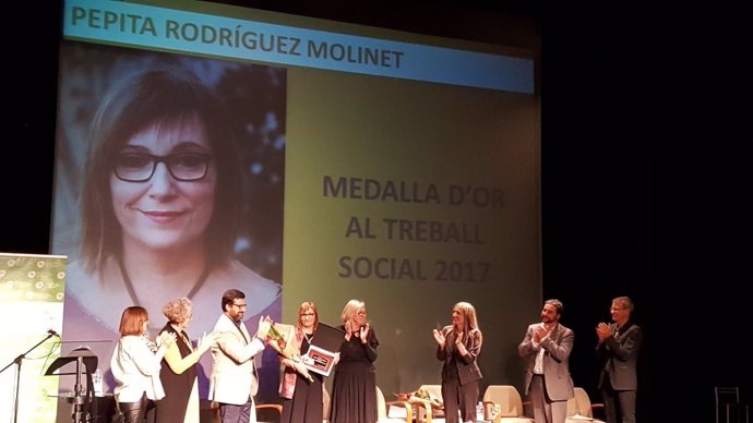 Entrega de las Medallas de Oro 2017 del Colegio de Trabajo Social de Catalunya
