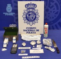 Desactivado un punto de venta de heroína y detenidas dos personas en la calle Industria de Logroño