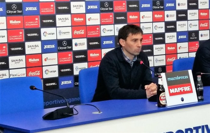 Asier Garitano, entrenador del CD Leganés