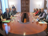 Íñigo de la Serna expresa el "compromiso" de reactivar las obras de La Sagrera este año