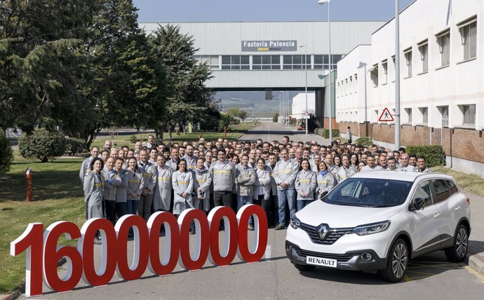 Palencia: el coche 16 millones de Renault España