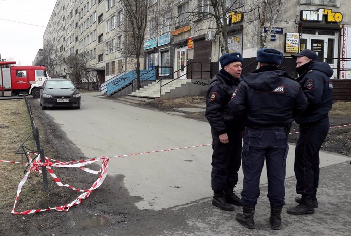 Detenidas tres personas en San Petersburgo 