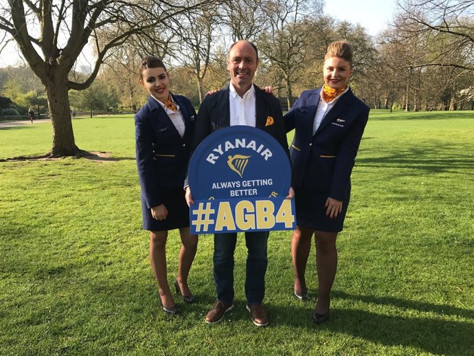 Ryanair presenta el cuarto año de 'Siempre Mejorando'