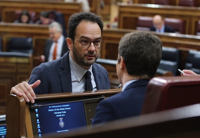 Antonio Hernando en el Congreso