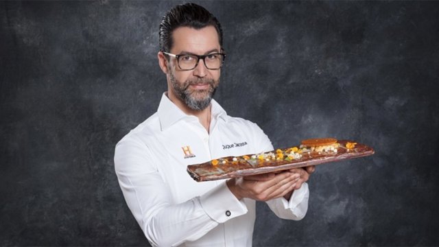 Quique Dacosta en La última Cena